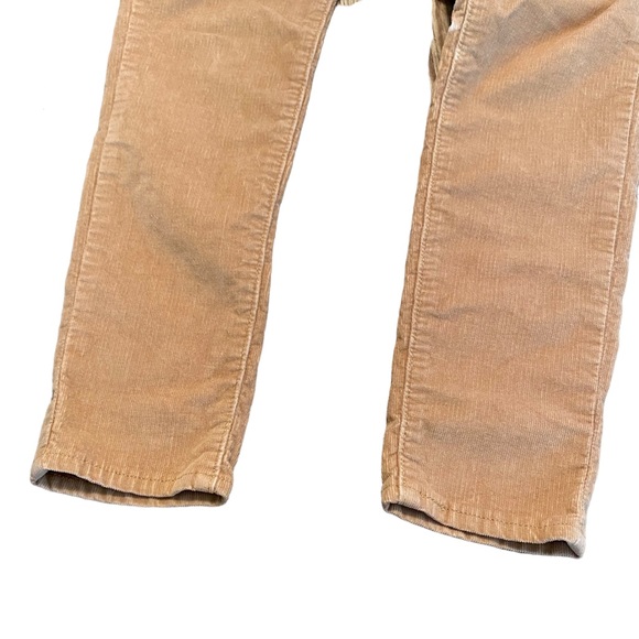 LEVI’S 721 HIGH RISE SKINNY BUTTON FLY CAMEL TAN CORDUROY JEANS SIZE 27x28 - Picture 11 of 16
